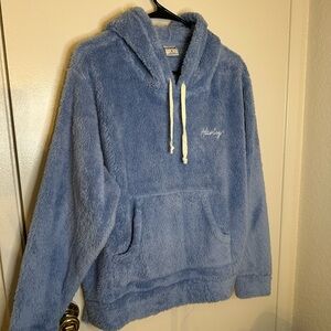 Hurley Soft Blue Fleece Jacket